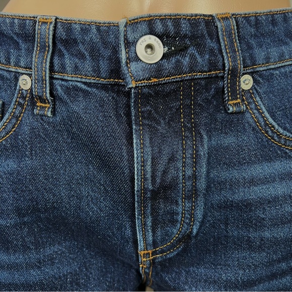 NEW RAG & BONE REVOLVE LOW-RISE JEAN SHORTS - Picture 3 of 8